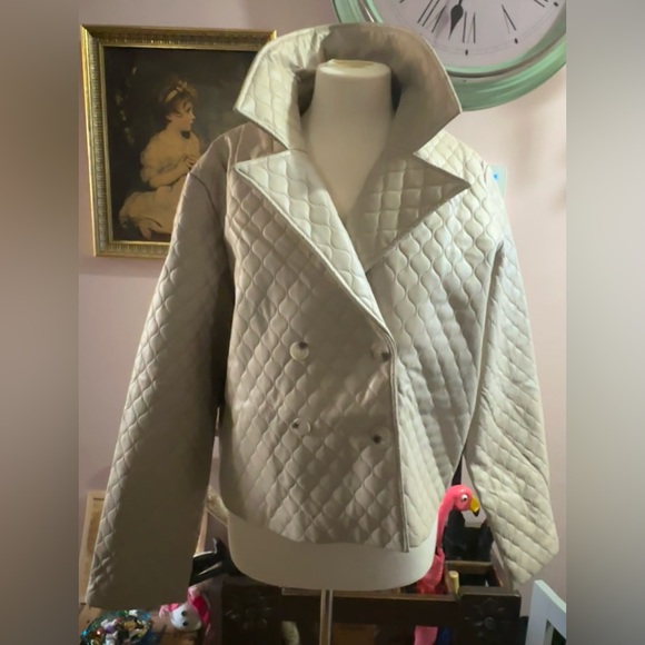 Women’s pleather jacket, XL, never used, with tags still attached - Picture 3 of 8